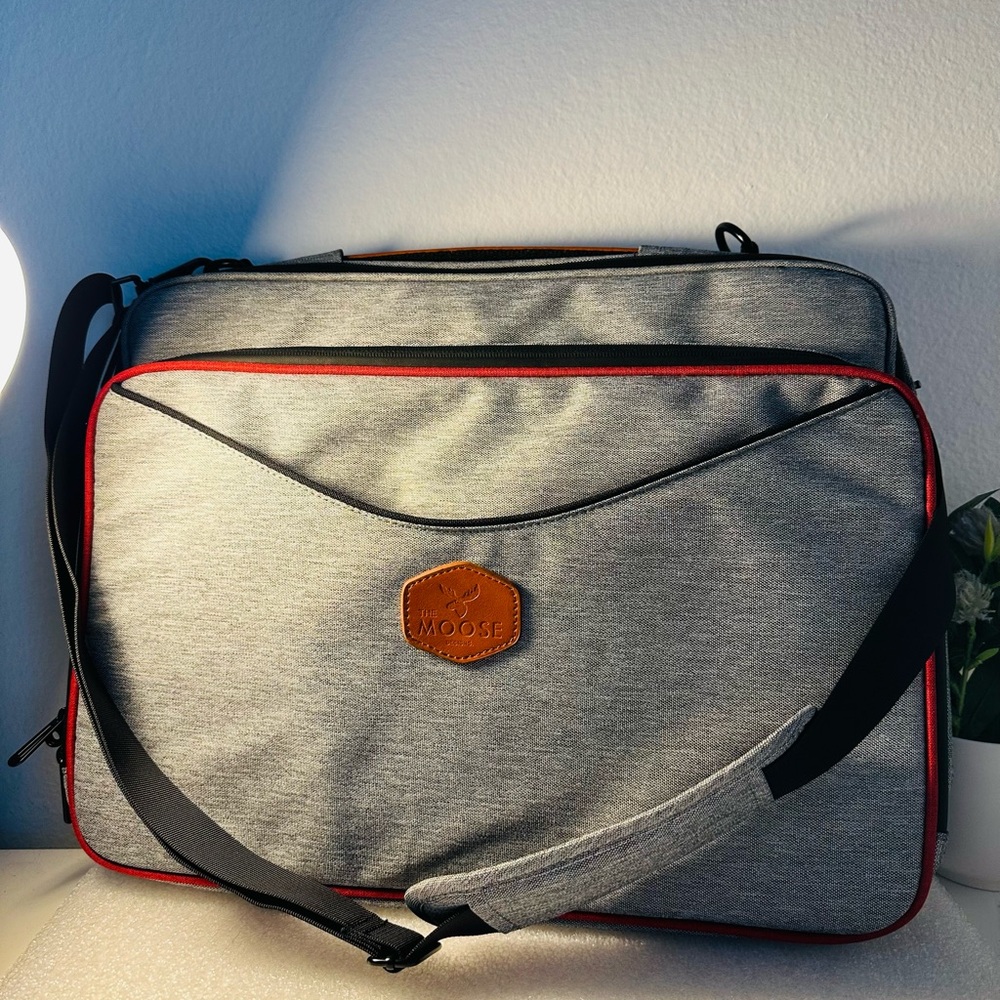 The Moose Designs Original Convertible Workstation Laptop Messenger Bag